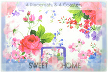 画像をギャラリービューアに読み込む, ランチョンマット4P&コースター4P セット