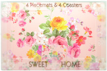 画像をギャラリービューアに読み込む, ランチョンマット4P&コースター4P セット