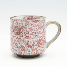 画像をギャラリービューアに読み込む, イングリッシュローズ　マグカップ (赤)
