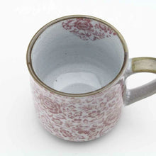 画像をギャラリービューアに読み込む, イングリッシュローズ　マグカップ (赤)
