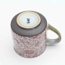 画像をギャラリービューアに読み込む, イングリッシュローズ　マグカップ (赤)
