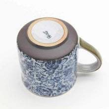 画像をギャラリービューアに読み込む, イングリッシュローズ　マグカップ (青)
