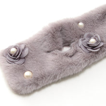 画像をギャラリービューアに読み込む, ローズパールエコファーティペット(グレー)
